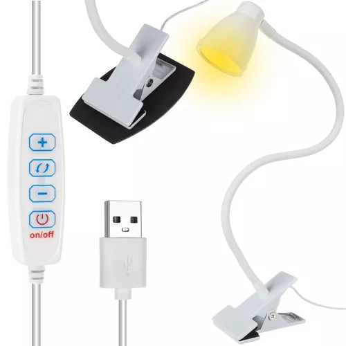 Asztali lámpa USB csatlakozóval, 5W