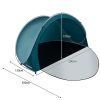 Beach tent 200x120x110cm Trizand 21267