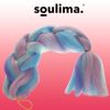 Szintetikus haj ombre blue/fiol Soulima 21366