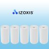 Mini printer roll - set of 5 pcs. Izoxis 22273