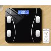 Intelligens LCD fürdőszobai mérleg - max 180 kg